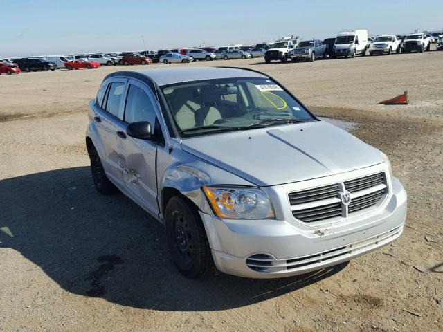 1C3CDWBA3CD533939 - 2012 DODGE CALIBER SE SILVER photo 1