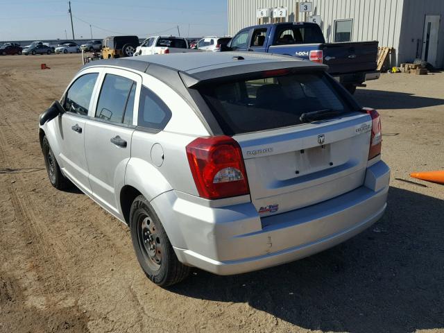 1C3CDWBA3CD533939 - 2012 DODGE CALIBER SE SILVER photo 3