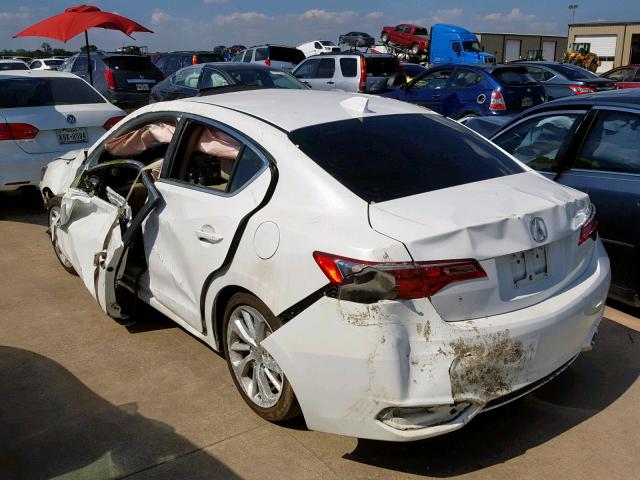 19UDE2F36JA000131 - 2018 ACURA ILX BASE W WHITE photo 3