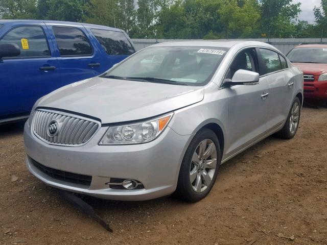 1G4GC5ED9BF398643 - 2011 BUICK LACROSSE C SILVER photo 2