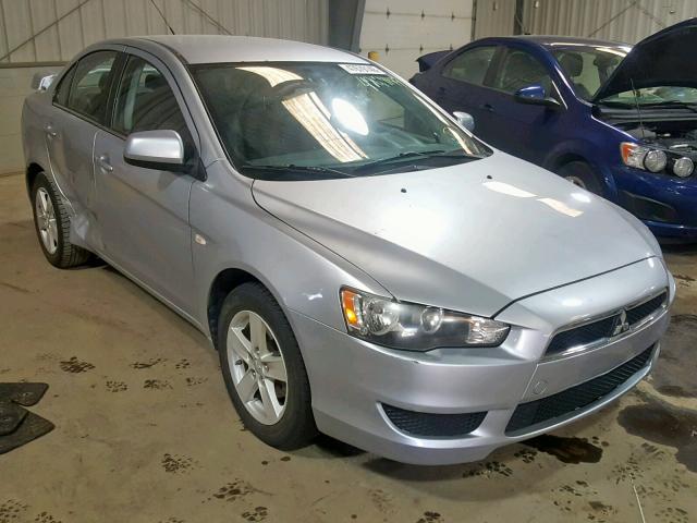 JA3AU26U48U037506 - 2008 MITSUBISHI LANCER ES SILVER photo 1