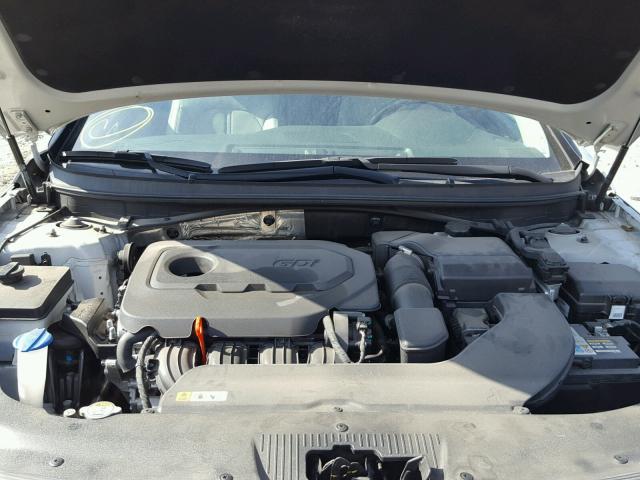 5NPE34AF5FH053716 - 2015 HYUNDAI SONATA SPO GRAY photo 7