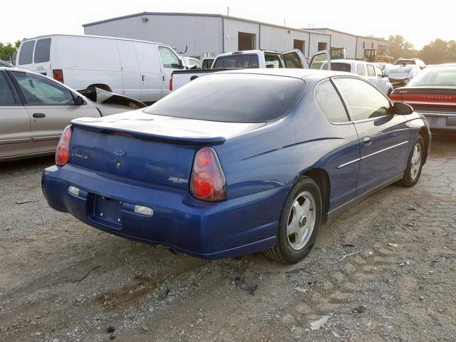 2G1WW12E839387701 - 2003 CHEVROLET MONTE CARL ლურჯი ფოტო 4
