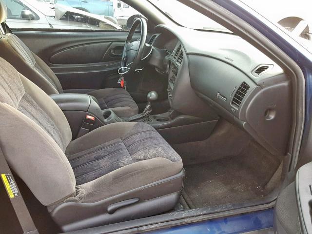 2G1WW12E839387701 - 2003 CHEVROLET MONTE CARL ლურჯი ფოტო 5