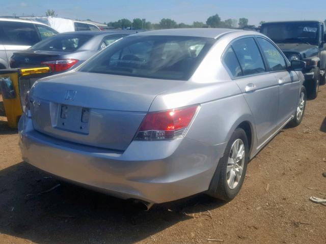 1HGCP26498A013352 - 2008 HONDA ACCORD LXP SILVER photo 4