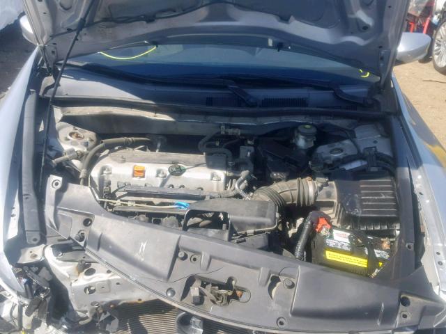 1HGCP26498A013352 - 2008 HONDA ACCORD LXP SILVER photo 7