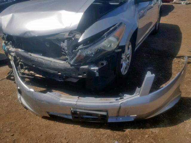 1HGCP26498A013352 - 2008 HONDA ACCORD LXP SILVER photo 9