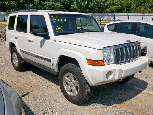1J8HG58N58C236268 - 2008 JEEP COMMANDER თეთრი ფოტო 1