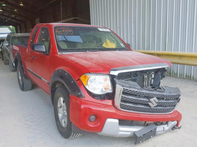 5Z6BD06T29C413999 - 2009 SUZUKI EQUATOR BA RED photo 1