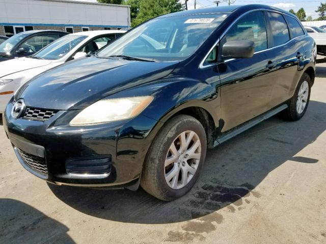 JM3ER29L470101757 - 2007 MAZDA CX-7 BLACK photo 2