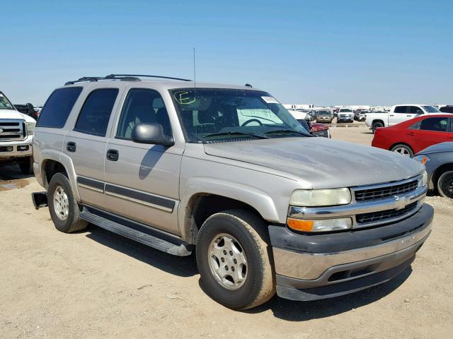 1GNEC13T15R159502 - 2005 CHEVROLET TAHOE C150 GOLD photo 1