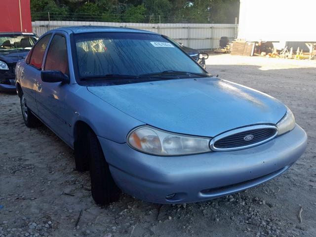 1FALP6534WK123947 - 1998 FORD CONTOUR BA BLUE photo 1