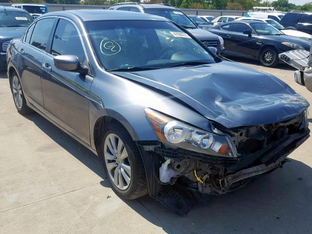 1HGCP2F87CA073738 - 2012 HONDA ACCORD EXL GRAY photo 1