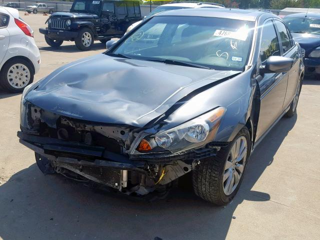 1HGCP2F87CA073738 - 2012 HONDA ACCORD EXL GRAY photo 2