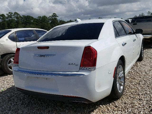 2C3CCAEG5FH920554 - 2015 CHRYSLER 300C WHITE photo 4