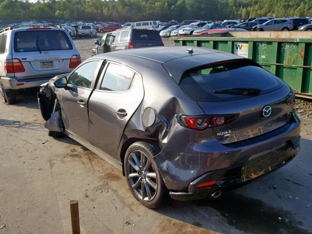 JM1BPBMM6K1121917 - 2019 MAZDA 3 PREFERRE GRAY photo 3