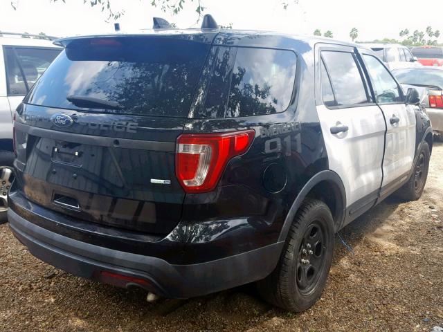 1FM5K8AR1GGB36145 - 2016 FORD EXPLORER P TWO TONE photo 4