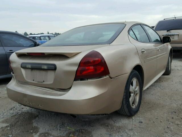 2G2WP522551340102 - 2005 PONTIAC GRAND PRIX BROWN photo 4