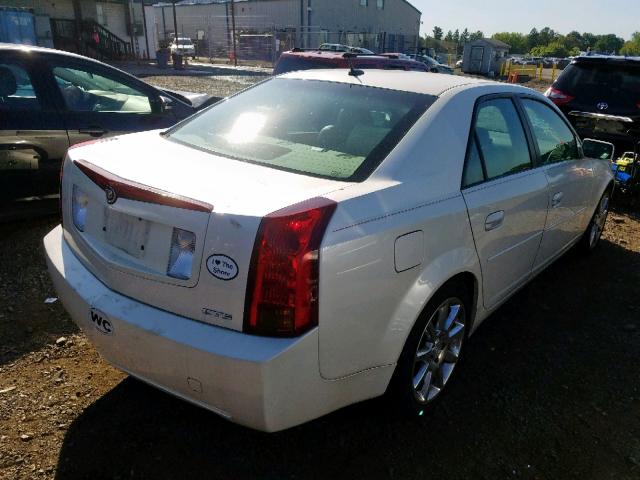 1G6DP577060145032 - 2006 CADILLAC CTS HI FEA WHITE photo 4