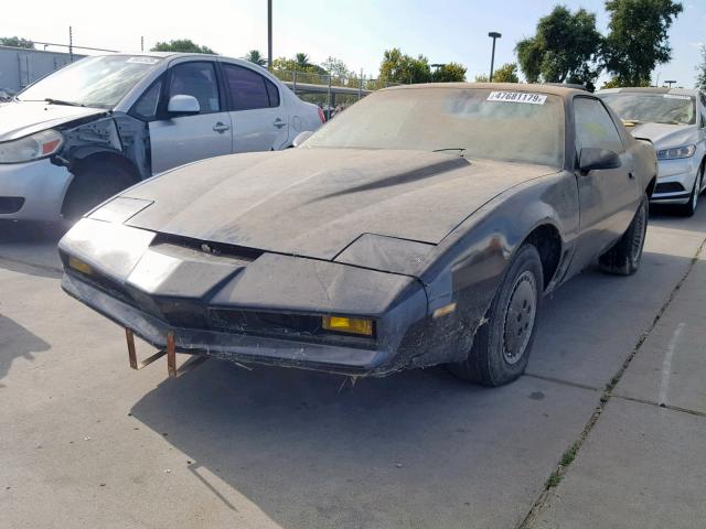 1G2AWB1G9EL213124 - 1984 PONTIAC FIREBIRD T BLACK photo 2