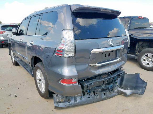 JTJBM7FX8H5165977 - 2017 LEXUS GX GRAY photo 3