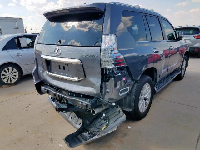 JTJBM7FX8H5165977 - 2017 LEXUS GX GRAY photo 4