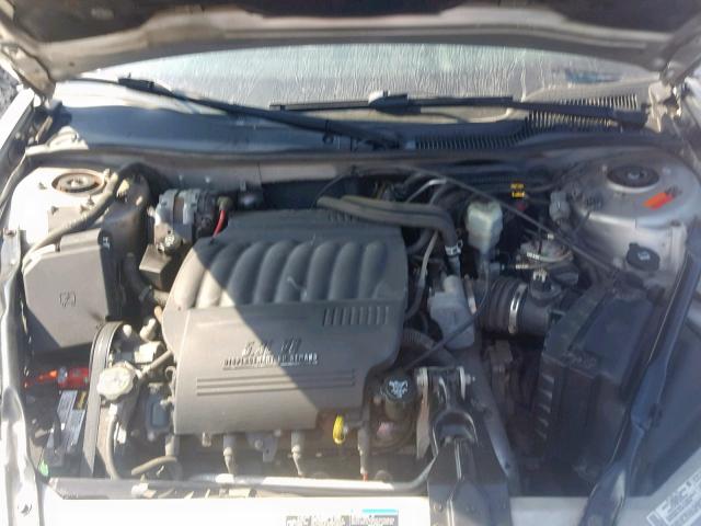 2G2WC55CX61313527 - 2006 PONTIAC GRAND PRIX SILVER photo 7