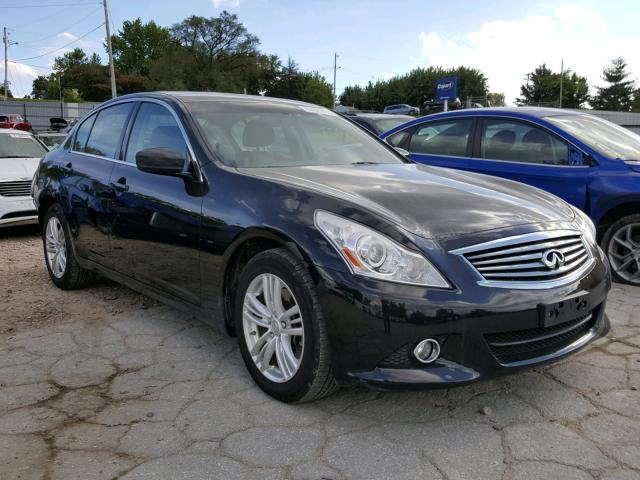 JN1CV6AR6BM355459 - 2011 INFINITI G37 BLACK photo 1