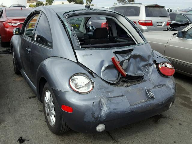 3VWCK31C54M408429 - 2004 VOLKSWAGEN NEW BEETLE Boz foto 3