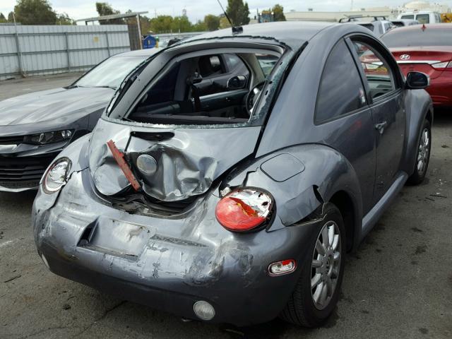 3VWCK31C54M408429 - 2004 VOLKSWAGEN NEW BEETLE Boz foto 4