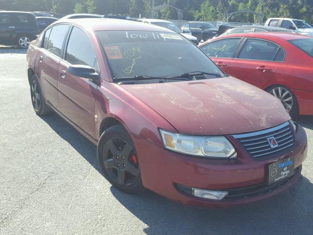 1G8AL55F46Z138953 - 2006 SATURN ION LEVEL MAROON photo 1