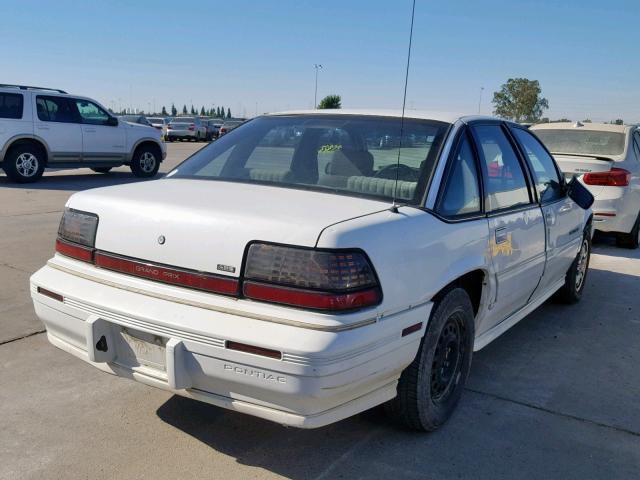 1G2WJ52M2SF211659 - 1995 PONTIAC GRAND PRIX WHITE photo 4