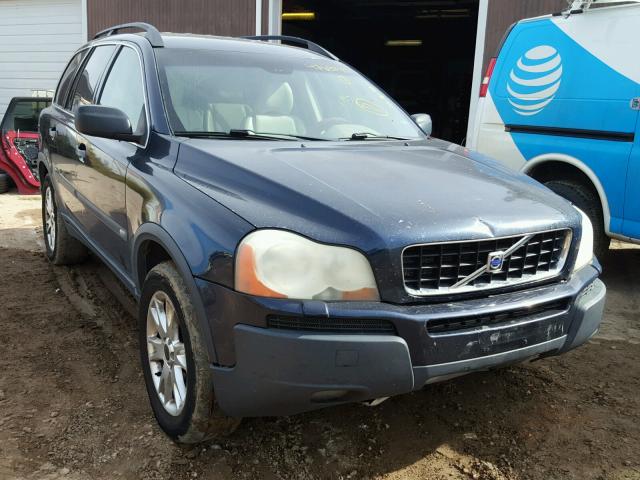 YV1CZ91H141053179 - 2004 VOLVO XC90 T6 BLUE photo 1