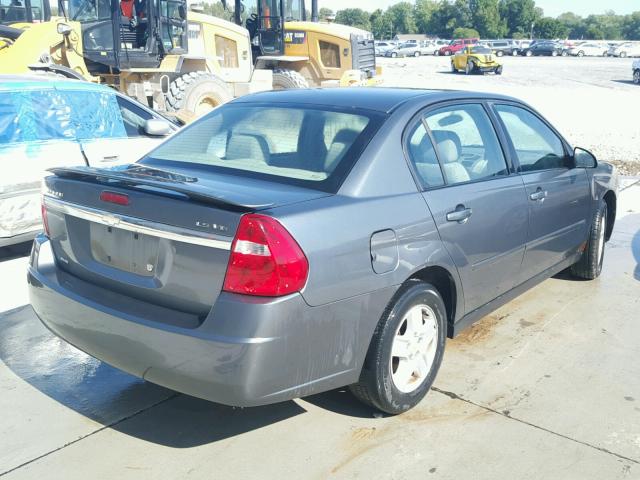 1G1ZT54815F155861 - 2005 CHEVROLET MALIBU LS 灰色 照片 4