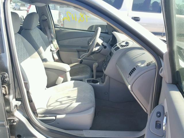 1G1ZT54815F155861 - 2005 CHEVROLET MALIBU LS 灰色 照片 5