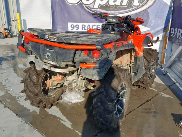 3JBLWAX42JJ002247 - 2018 CAN-AM OUTLANDER ORANGE photo 4