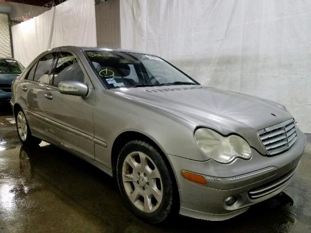 WDBRF92H56F747224 - 2006 MERCEDES-BENZ C 280 4MAT SILVER photo 1