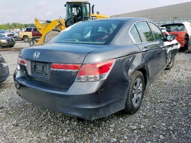 1HGCP2F49CA147495 - 2012 HONDA ACCORD LXP GRAY photo 4