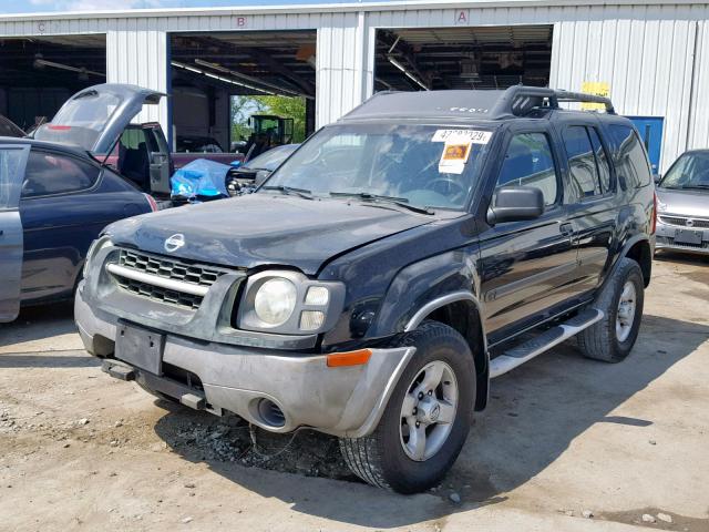 5N1ED28T94C603663 - 2004 NISSAN XTERRA XE BLACK photo 2