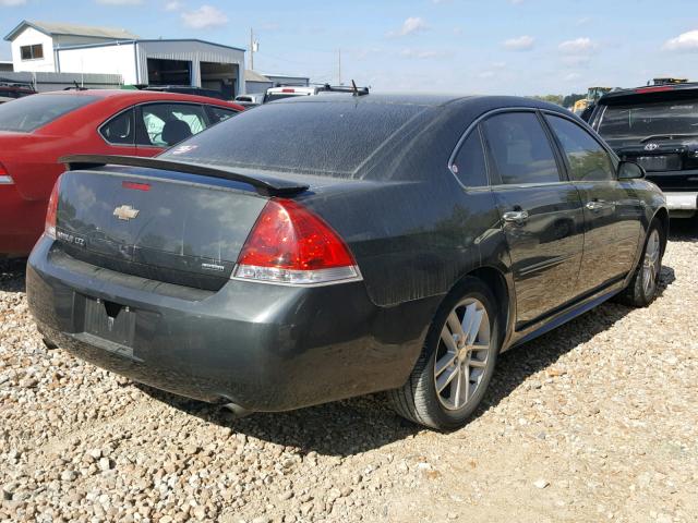 2G1WC5E3XE1114402 - 2014 CHEVROLET IMPALA LIM GRAY photo 4