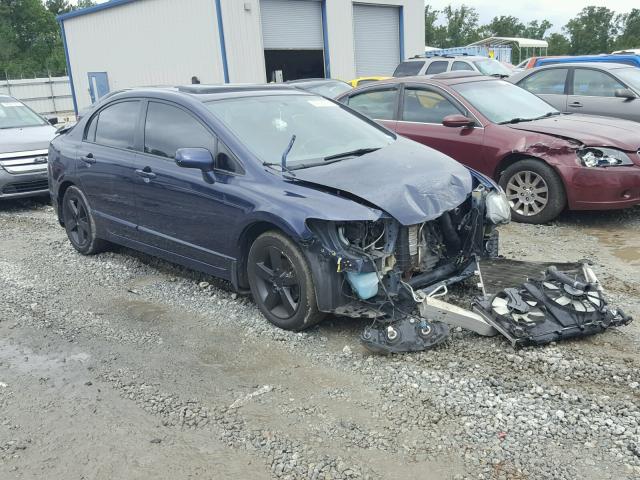 2HGFA169X8H533355 - 2008 HONDA CIVIC EXL BLUE photo 1