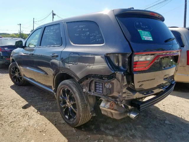 1C4RDJDG6KC651398 - 2019 DODGE DURANGO GT GRAY photo 3