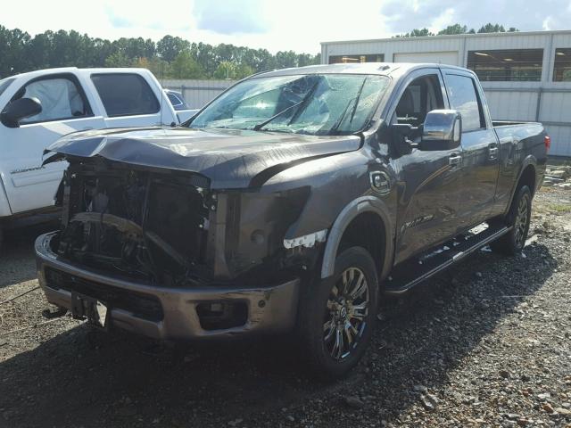 1N6BA1F21GN503602 - 2016 NISSAN TITAN XD S SILVER photo 2