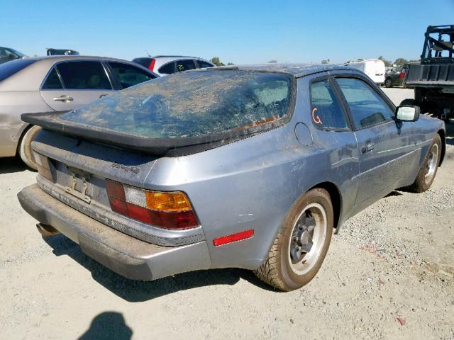 WP0AA0948DN456554 - 1983 PORSCHE 944 SILVER photo 4