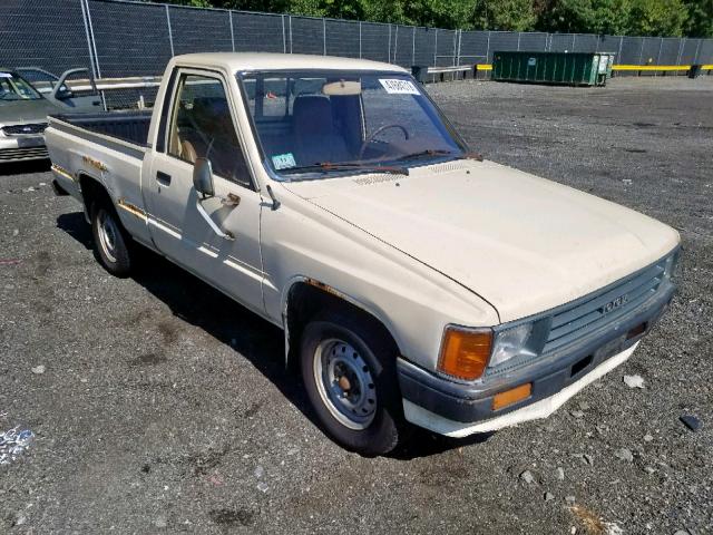 JT4RN50R5H0264184 - 1987 TOYOTA PICKUP 1/2 YELLOW photo 1