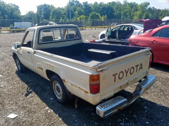 JT4RN50R5H0264184 - 1987 TOYOTA PICKUP 1/2 YELLOW photo 3