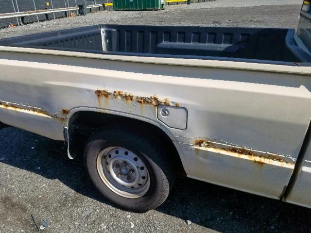 JT4RN50R5H0264184 - 1987 TOYOTA PICKUP 1/2 YELLOW photo 9