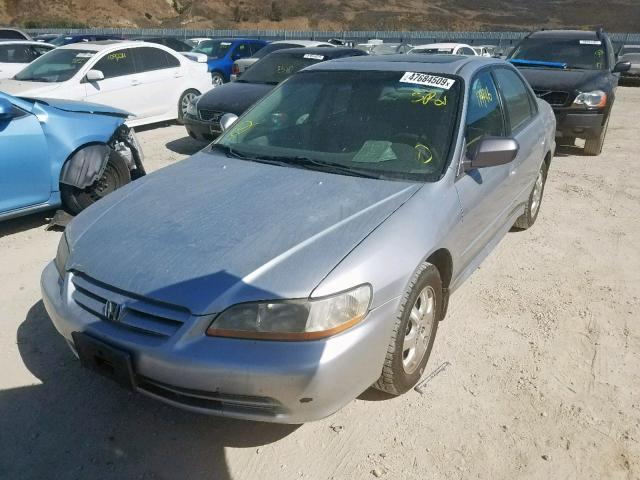 JHMCG66842C027582 - 2002 HONDA ACCORD EX SILVER photo 2