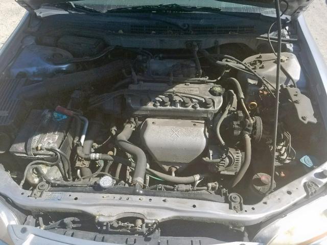 JHMCG66842C027582 - 2002 HONDA ACCORD EX SILVER photo 7