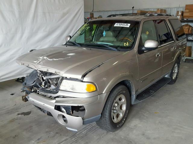 5LMEU27A5YLJ40889 - 2000 LINCOLN NAVIGATOR GRAY photo 2